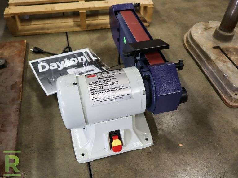 Dayton 2" Belt Grinder Roller Auctions