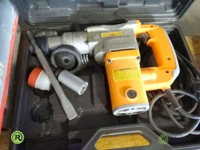 Chicago Electric 1in SDS Rotary Hammer Roller Auctions