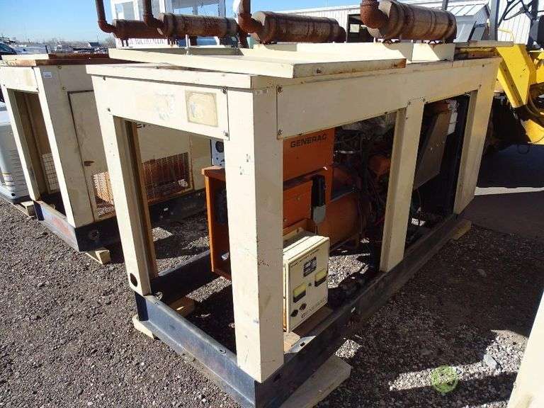 Generac Skid Mounted Generator, Propane, 36KW, Single Phase, Model