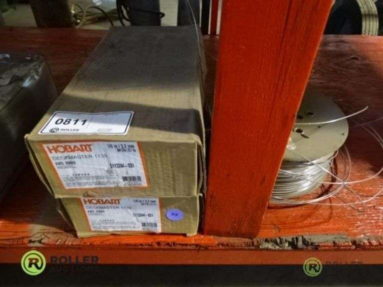 (2) Hobart Deckmaster 1139 Welding Rods and Welding Wire Roller Auctions
