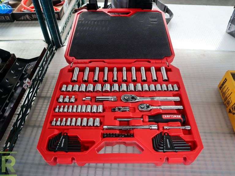Craftsman 83Piece Socket Set Roller Auctions