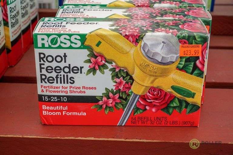(6) Boxes of Ross Root Feeder Refills Beautiful Bloom Formula for Roses