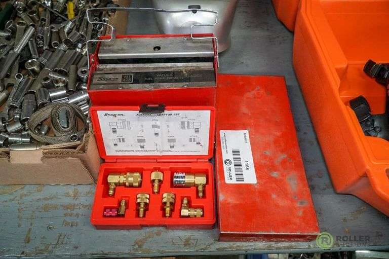 Blue Point Air Conditioning Adapter Set, SnapOn Fuel Pump Pressure