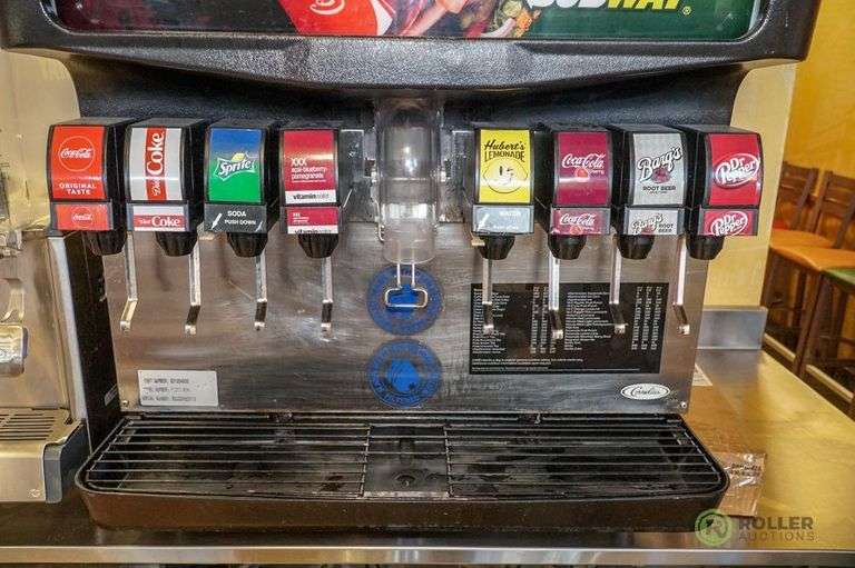 Cornelius ED200BCH 8Nozzle Fountain Machine With CO2 Pump Roller