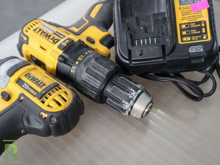 DeWalt DCF885 Impact Driver and DCD778 Hammer Drill Roller Auctions