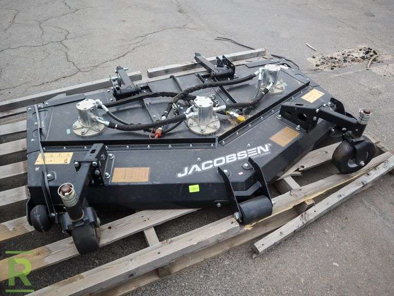 Jacobsen 72" Hydraulic Deck Mower Attachment Roller Auctions