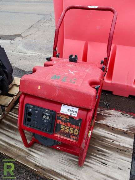 Generac 01646 Wheel House 5550W Generator (Inoperable) - Roller Auctions