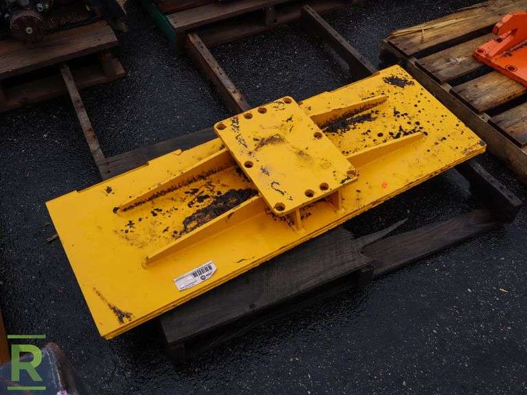 Quick Attach Skid Steer Loader Plate Roller Auctions