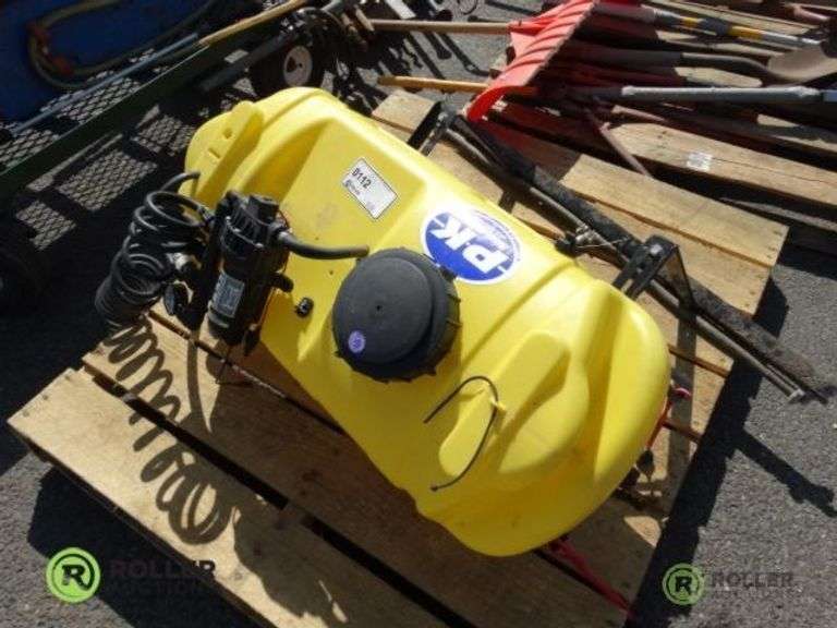 Poly Tank and Spray System With High Flo Gold Series Pump - Roller Auctions