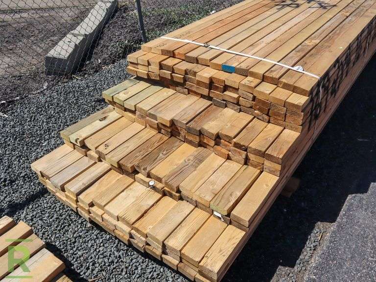 Pallet of 2" x 4" Studs Roller Auctions