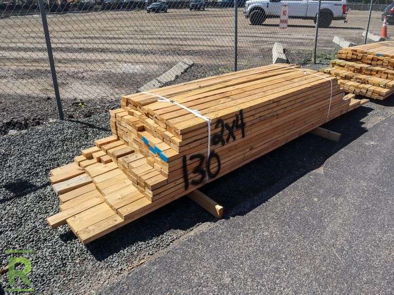 Pallet of 2" x 4" Studs Roller Auctions
