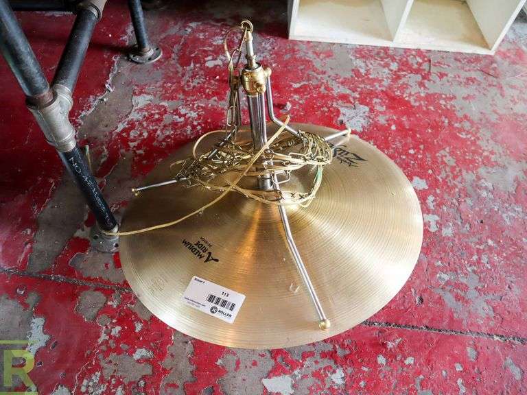 Zildjian Cymbal Hanging Light Fixture Roller Auctions