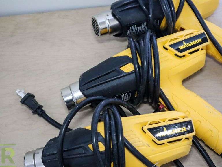 (3) Wagner 0503655 Heat Guns Roller Auctions