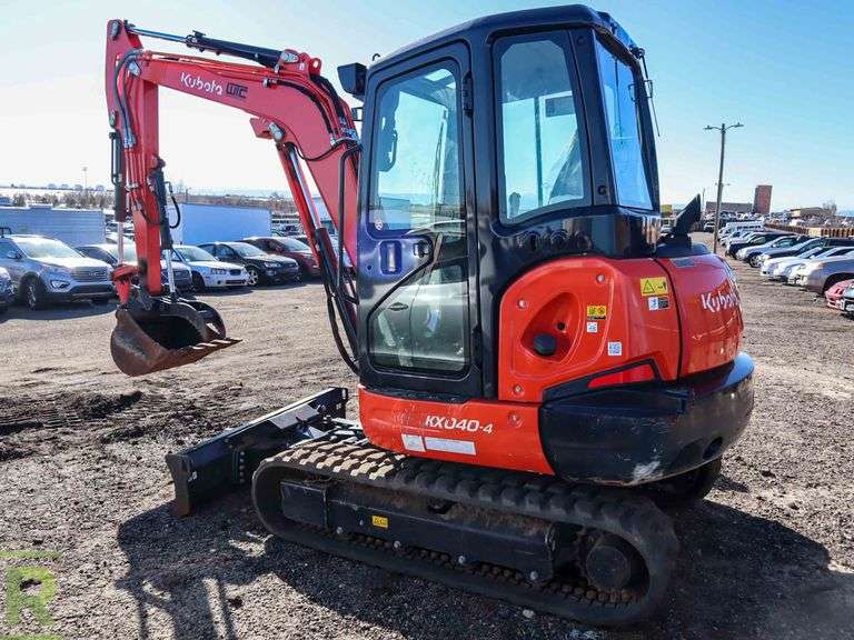 2020 Kubota KX040-4 Mini Excavator - Roller Auctions