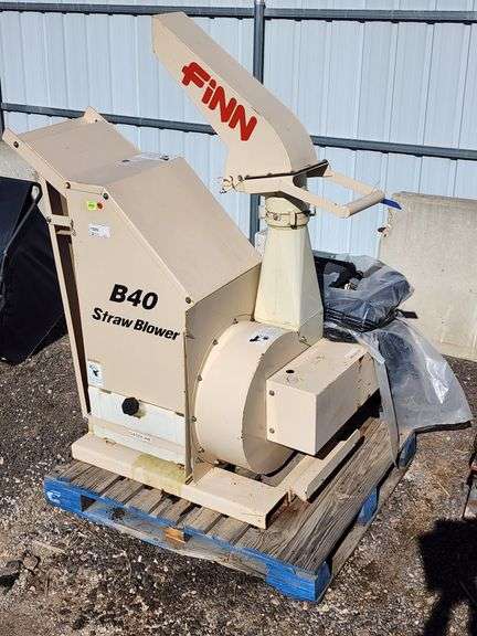 Finn B40 Straw Blower Attachment To Fit Forklift - Roller Auctions