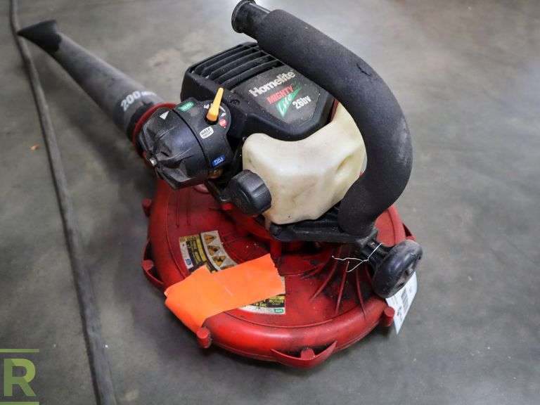Homelite Mighty Lite 26bv Blower/Vac, Gas - Roller Auctions