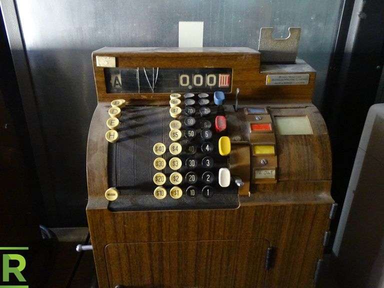 (2) NCR 1944 (3S1B) 1LC Vintage Cash Registers Roller Auctions