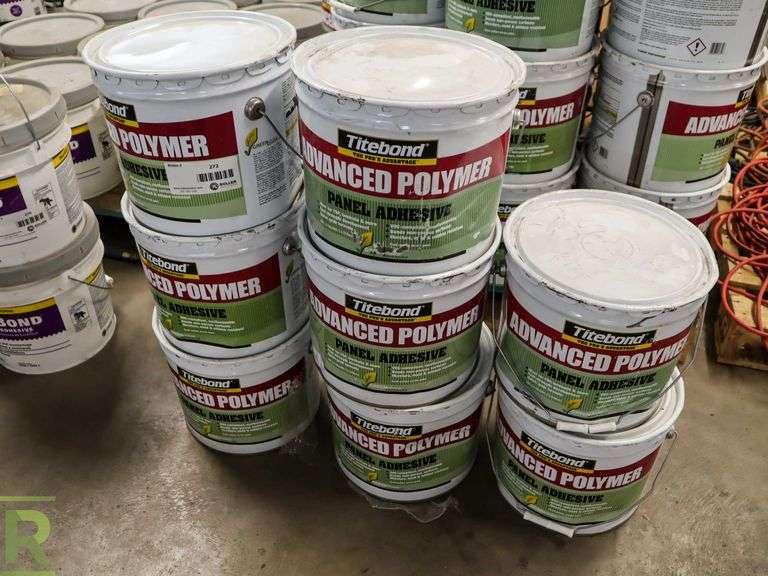 (8) Titebond Advanced Polymer Panel Adhesive Roller Auctions