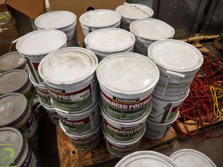 (27) Titebond Advanced Polymer Panel Adhesive Roller Auctions
