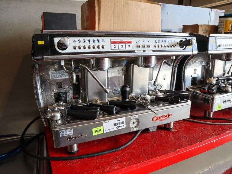 Astoria Gloria SAE/2N 2Group Espresso Machine, Unit Purchased New in