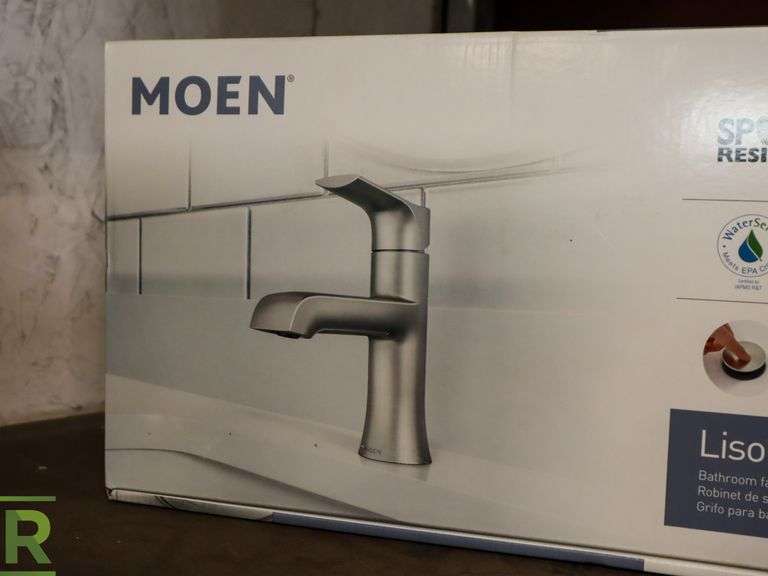 Moen Liso 84540SRN Bathroom Faucet Spot Resist Brushed Nickel Finish