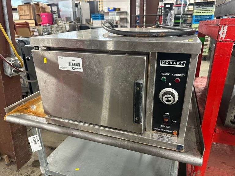 Hobart HSF3 Counter Top Convection Steamer, Electric Roller Auctions