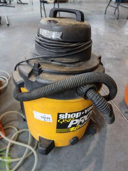Shop Vac QSP Pro Wet / Dry Vacuum - Roller Auctions