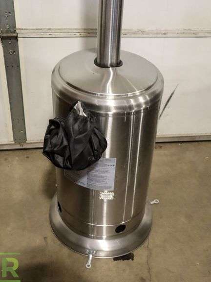 Hampton Bay NCZH-G-SS Propane Patio Heater, 48,000 BTU/Hr - Roller Auctions