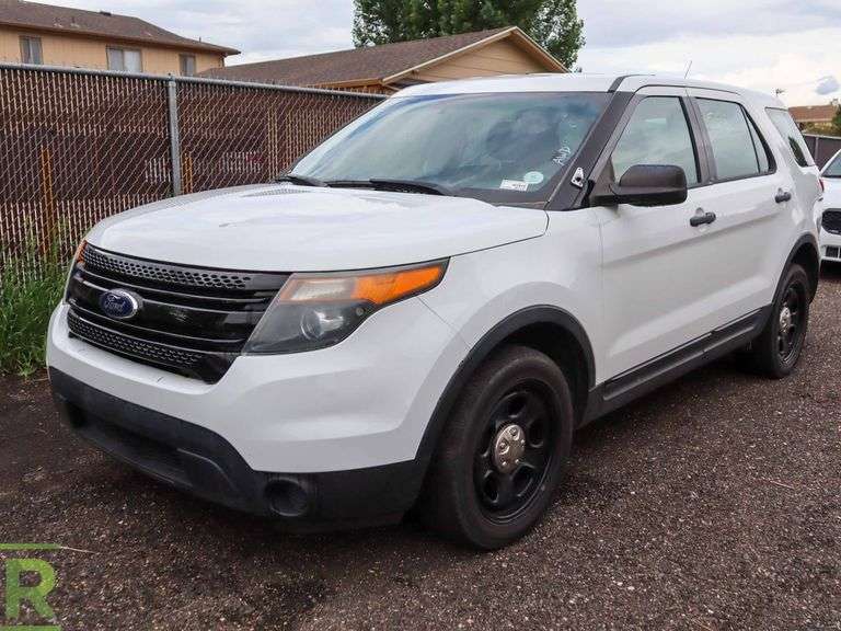 2014 Ford Explorer AWD Police Interceptor SUV Roller Auctions