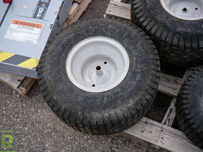 (2) Carlisle 20x8.008NHS and (2) 15x6.006NHS Equipment Tires With