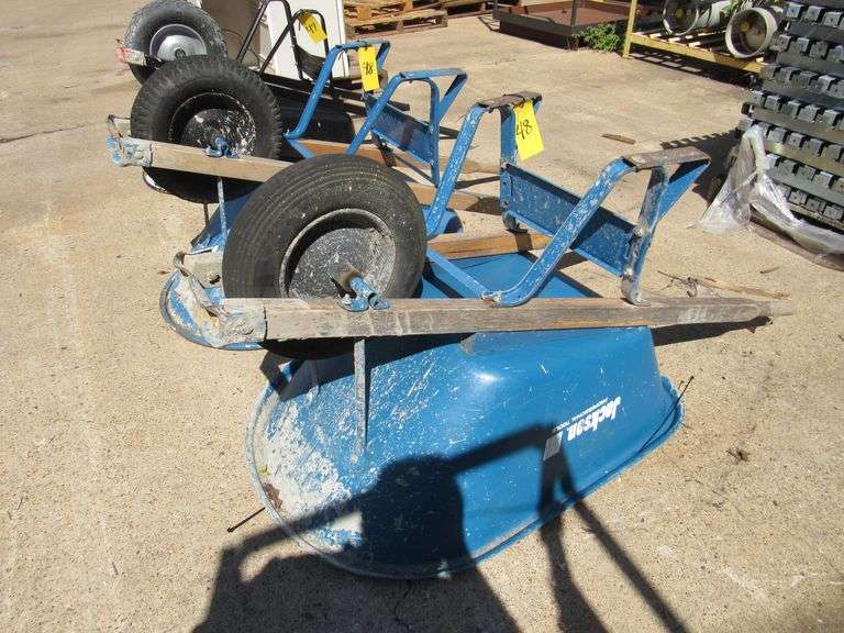 (2) JACKSON WHEEL BARROW **Sold with 10 Buyer's Premium** Rosen Systems