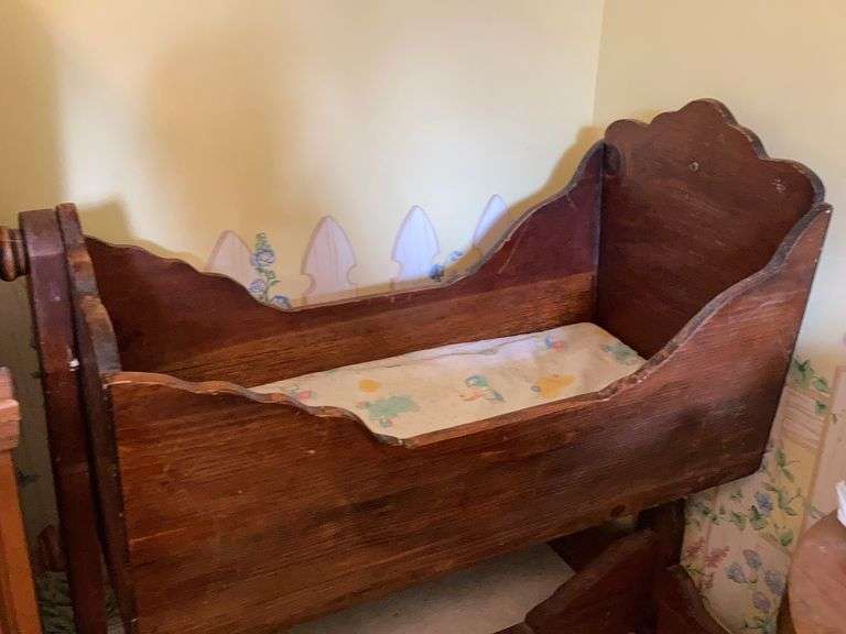 Vintage Baby Cradle reSettled Life