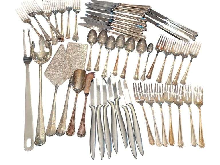 Oneida Silversmiths Flatware reSettled Life