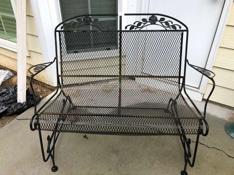 Metal 2Seat Glider BHHS GA Properties Seller Choice Auction