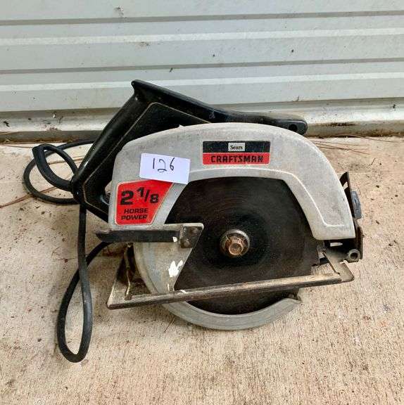 Electric Sears Craftsman Circular Saw BHHS GA Properties Auction Group