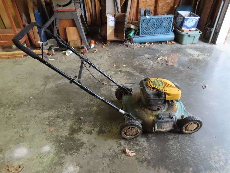 Yardman 20" push mower Schmid Auction