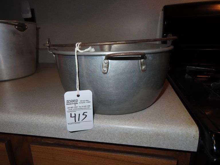 Aluminum stock pot Schmid Auction