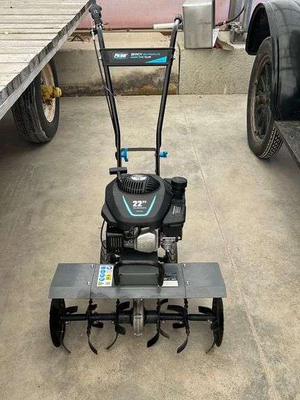 Pulsar 22' Tiller, self propelled front tine tiller, newer - Schmid Auction