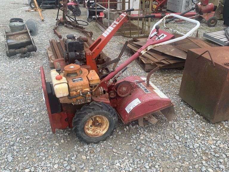 Snapper RT8 rear tine tiller - Schmid Auction