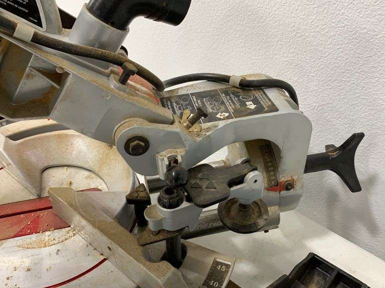 Delta 10" sliding compound miter saw - Schneider Auctioneers LLC