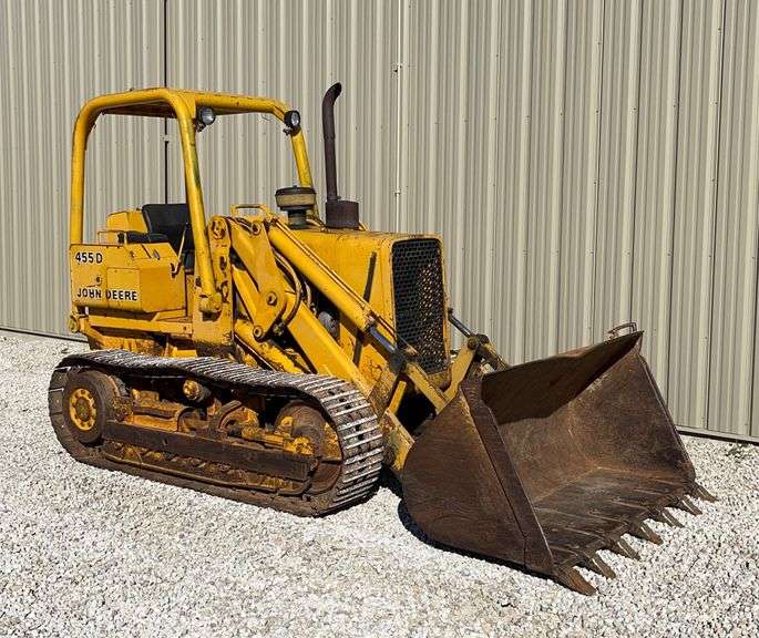 John Deere 455D crawler loader Schneider Auctioneers LLC