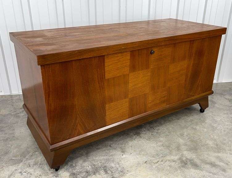 Vintage Cavalier cedar chest Schneider Auctioneers LLC
