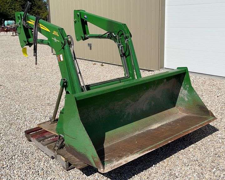 John Deere 553 front end loader w/ bucket Schneider Auctioneers LLC
