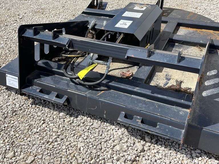 JCT 6' skid steer grass mower Schneider Auctioneers LLC