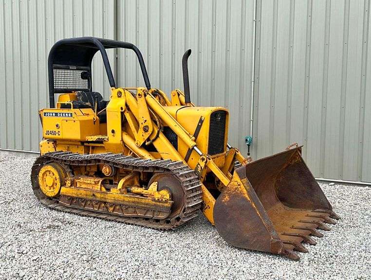 1981 John Deere 450C crawler loader Schneider Auctioneers LLC