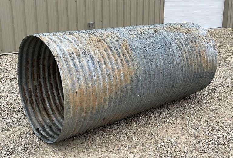 95"x43" steel culvert pipe Schneider Auctioneers LLC