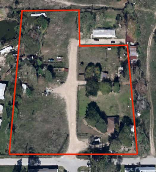 Development Property with Rent House in Humble