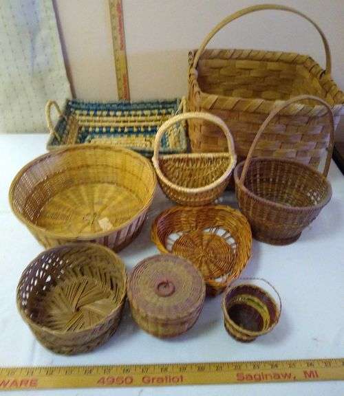 Assorted Baskets + more Sherwood Auctions