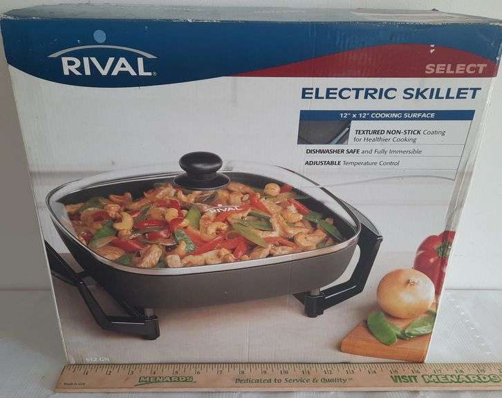 Rival Electric Skillet Sherwood Auctions
