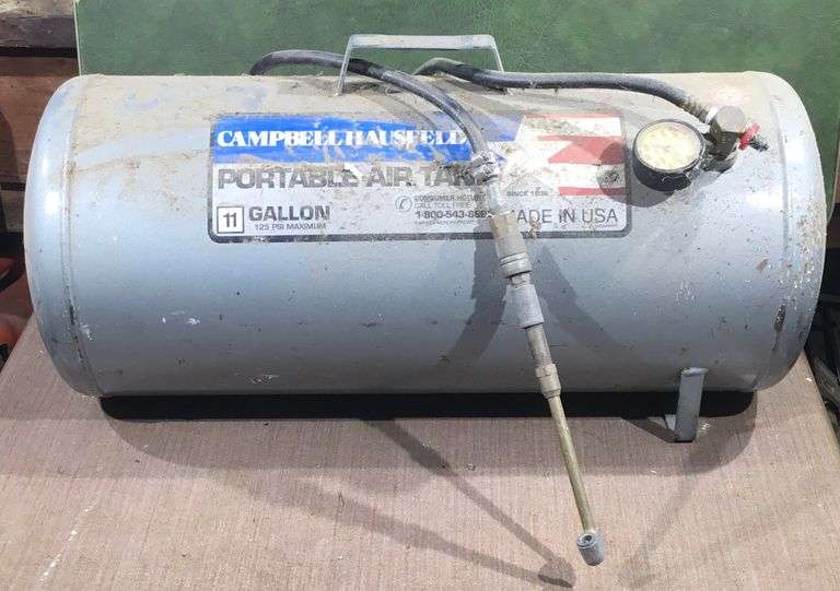 Campbell Hausfeld 11 Gallon Portable Air Tank Sherwood Auctions